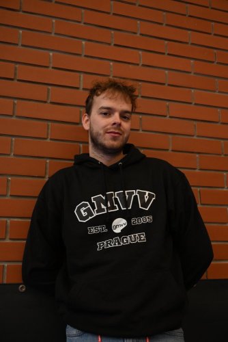 Černá GMVV mikina z limitované edice - Velikost: L